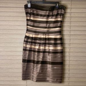 BCBG Max Azria strapless mini dress